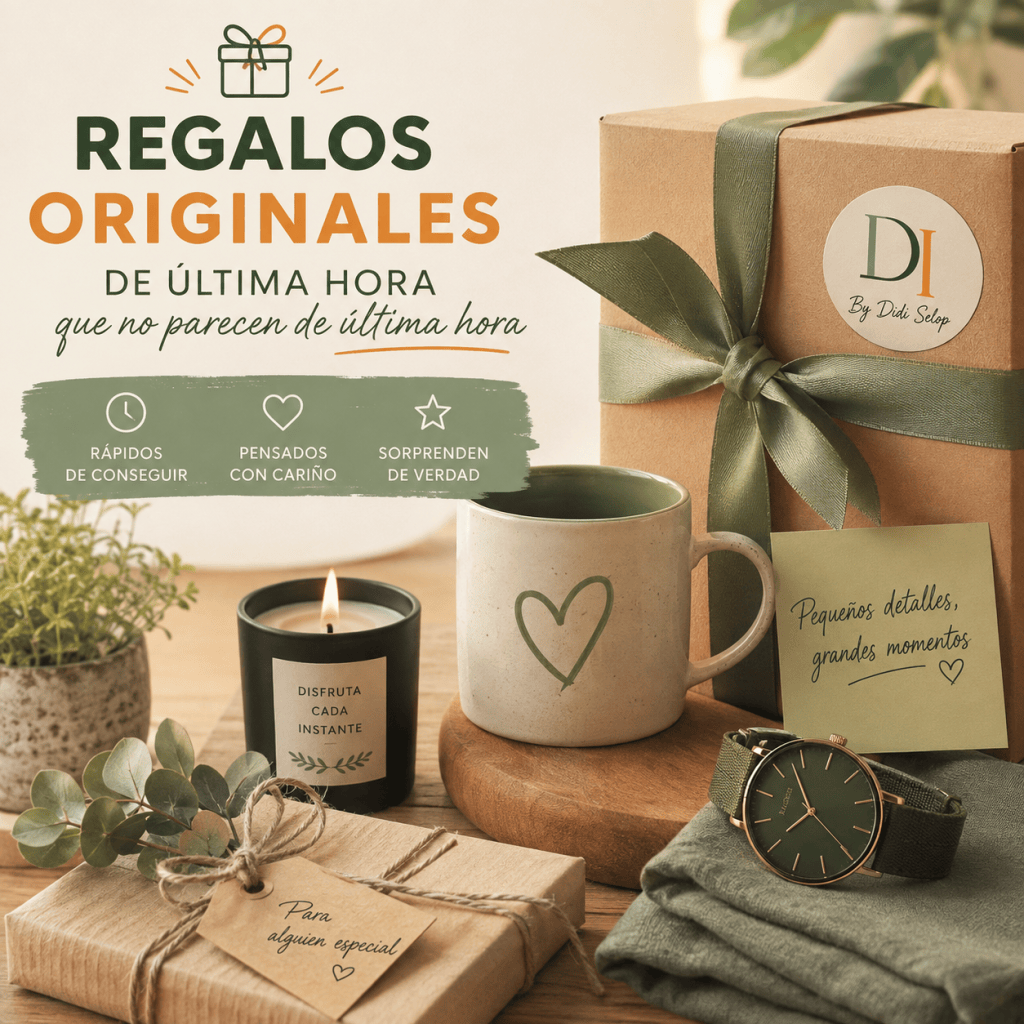 Regalos originales de última hora que no parecen de última&nbsp;hora