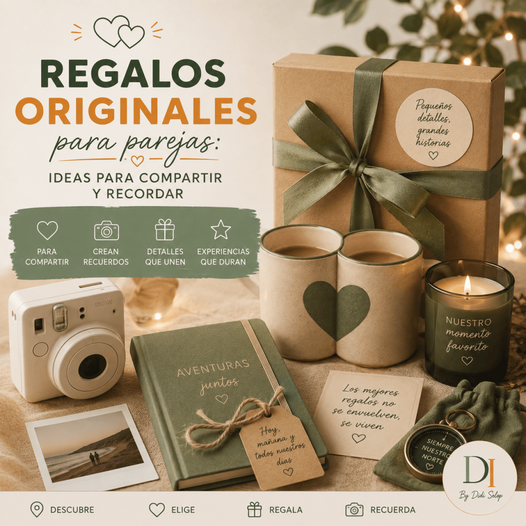 Regalos originales para parejas: ideas para compartir y&nbsp;recordar