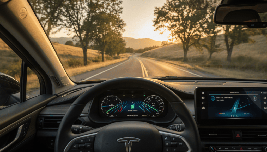 Conducción de un coche eléctrico